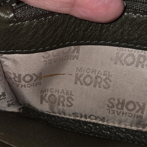 Michael Kors Forest Green Leather Wallet - Picture 5 of 5